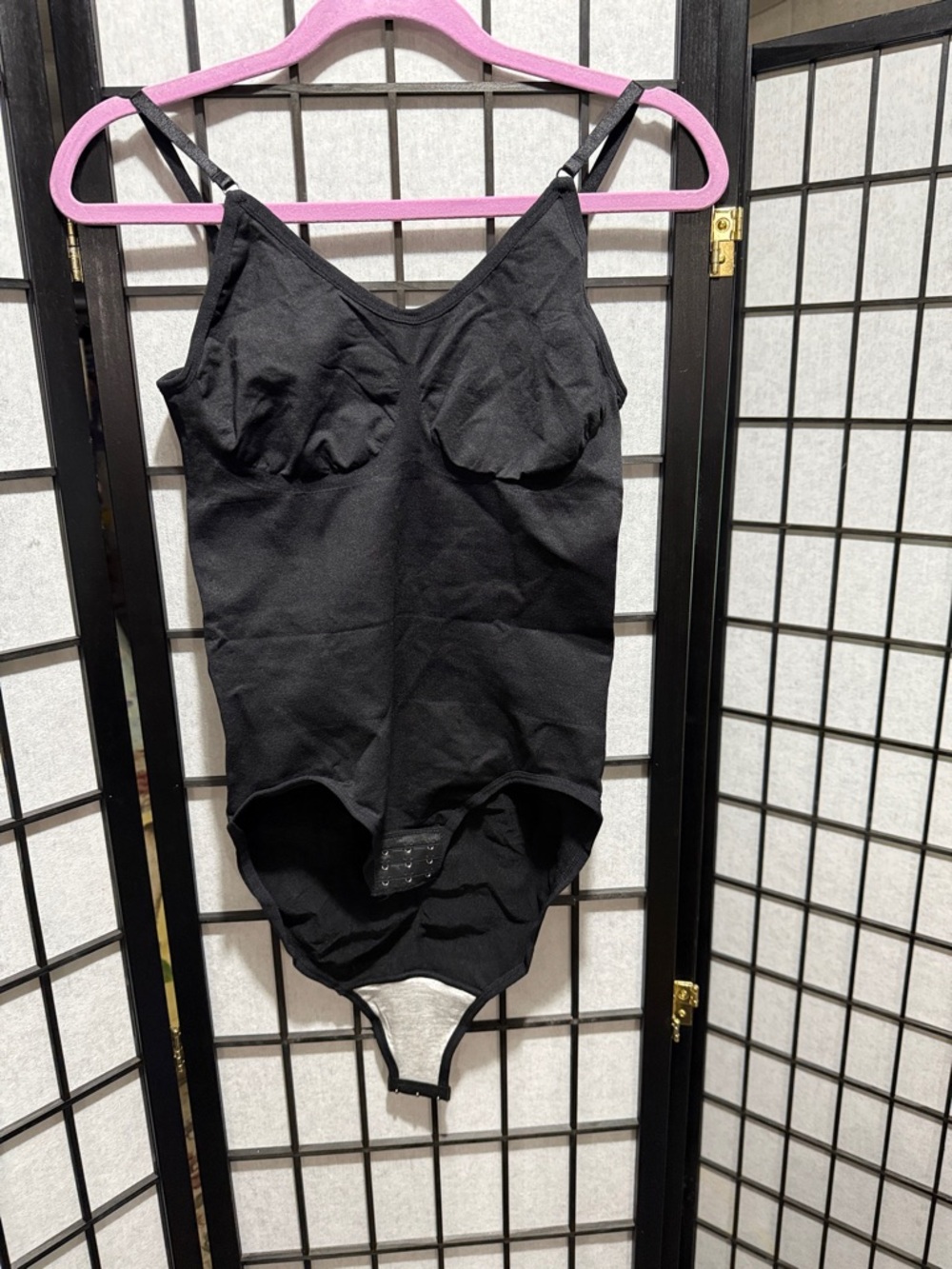 Heyshape Women's Black Shapewear Bodysuit - Sleek Support Size XL